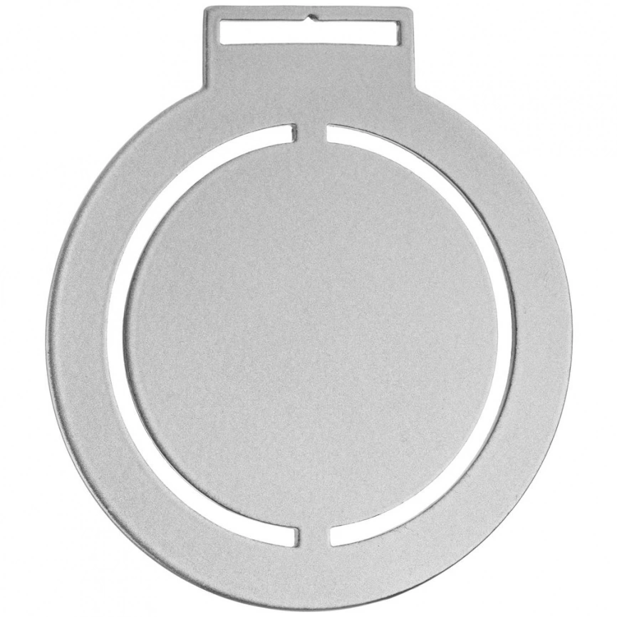 Медаль Steel Rond, серебристая фото 1