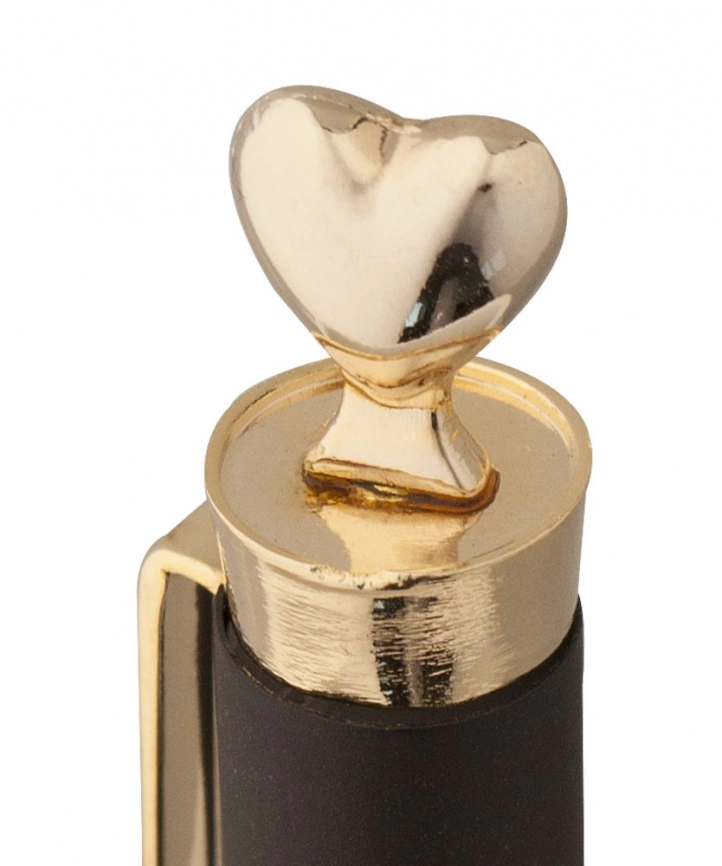 Ручка шариковая Heart Golden Top фото 3