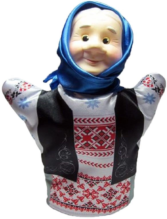 Игрушка театральная Би-ба-бо бабка фото 1