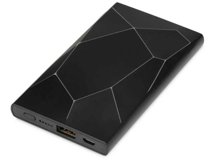 Портативное беспроводное зарядное устройство Geo Wireless, 5000 mAh, черный фото 2