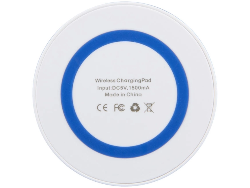 Устройство для беспроводной зарядки, белый/синий фото 4