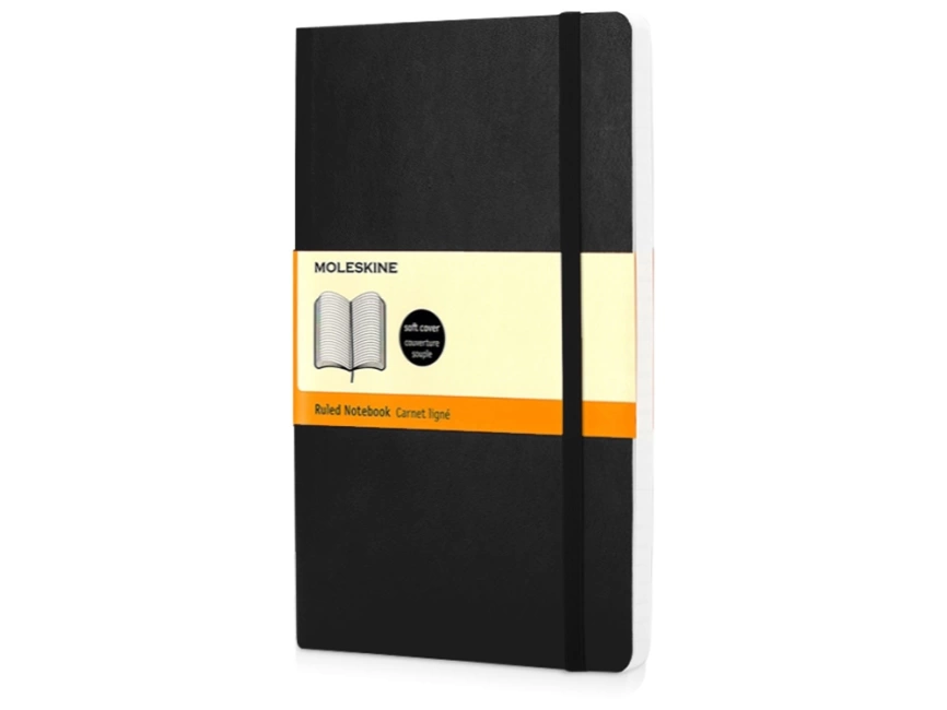 Подарочный набор Moleskine Van Gogh с блокнотом А5 Soft и ручкой, черный фото 4