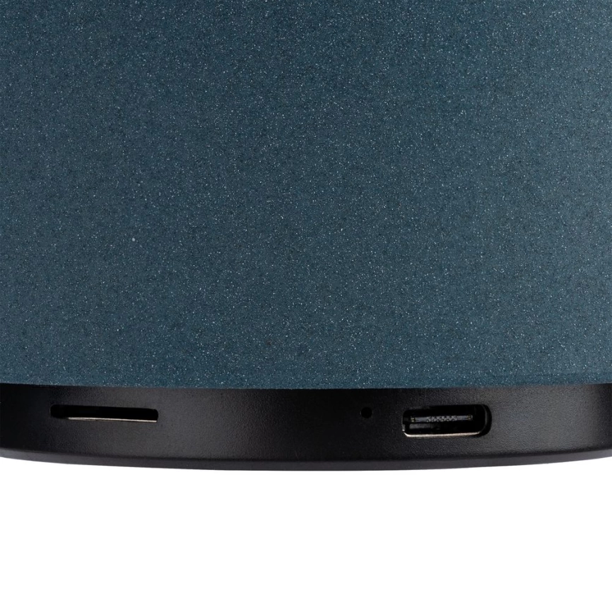 Беспроводная колонка Uniscend Grand Grinder, серо-синяя фото 5