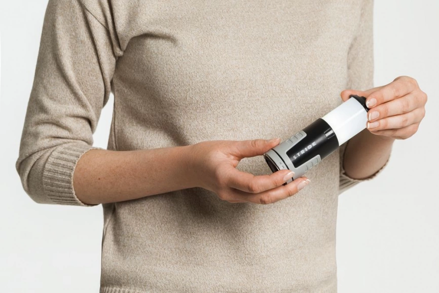 Кемпинговый фонарь Fyrtorn, серый с черным фото 10