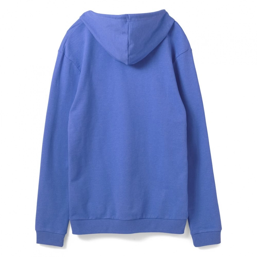 Толстовка с капюшоном унисекс Hoodie, ярко-синий меланж, размер L фото 7