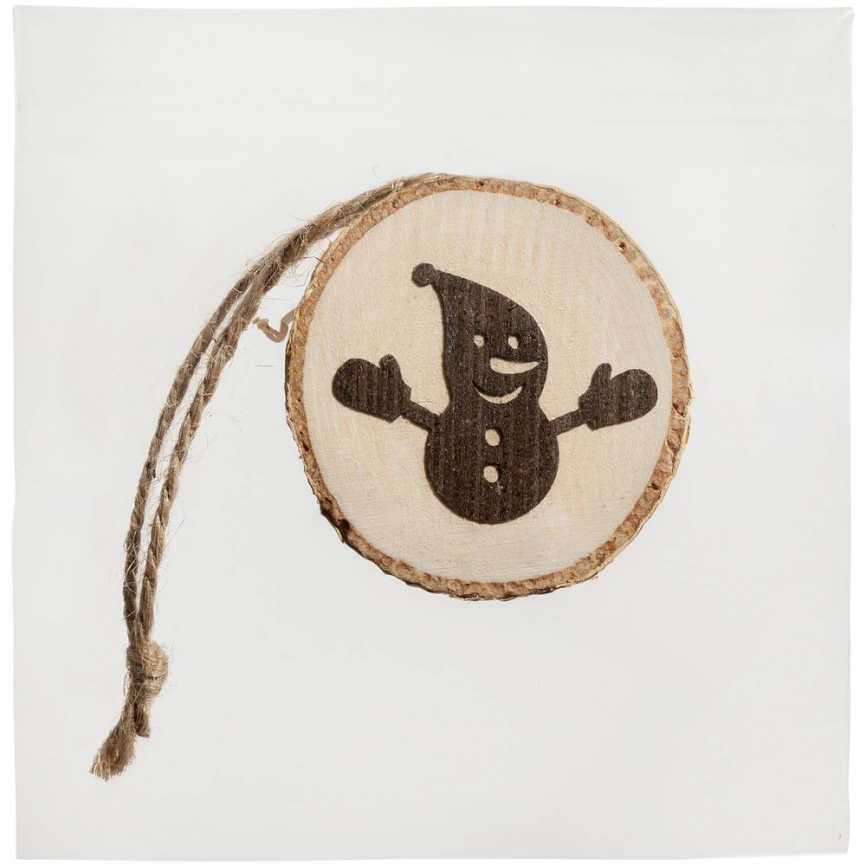 Подвеска Logger, малая, со снеговиком фото 7