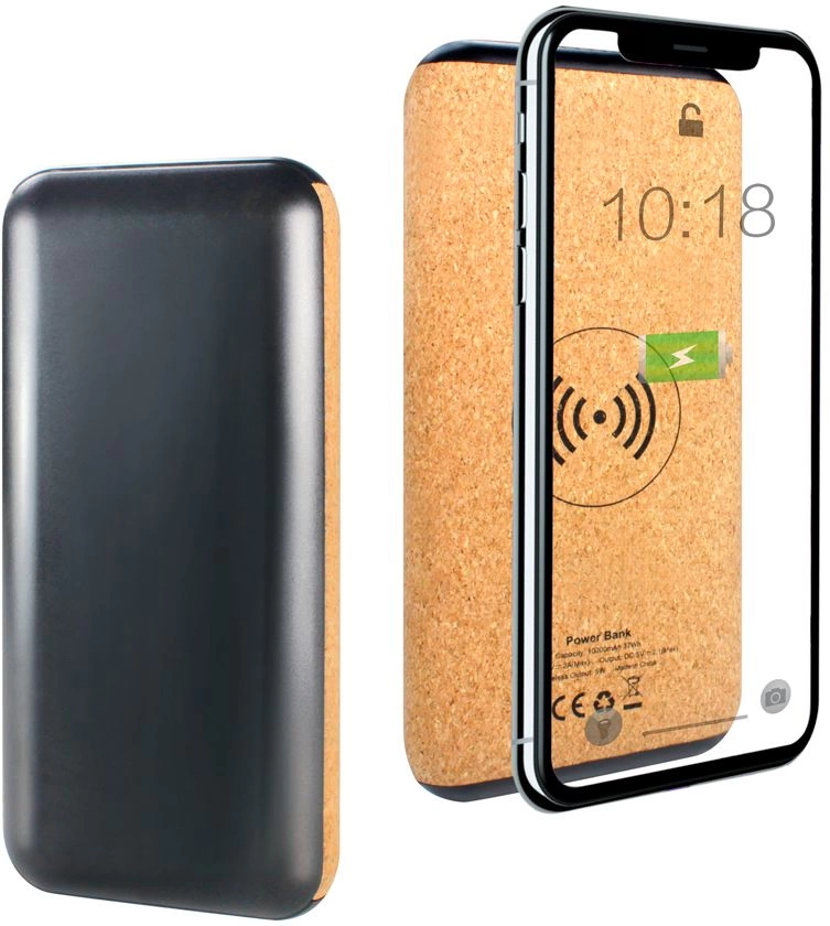 Внешний аккумулятор Suntory с беспроводной зарядкой 10000 mAh фото 5