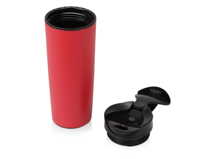 Термокружка Годс 470мл на присоске, красный фото 4