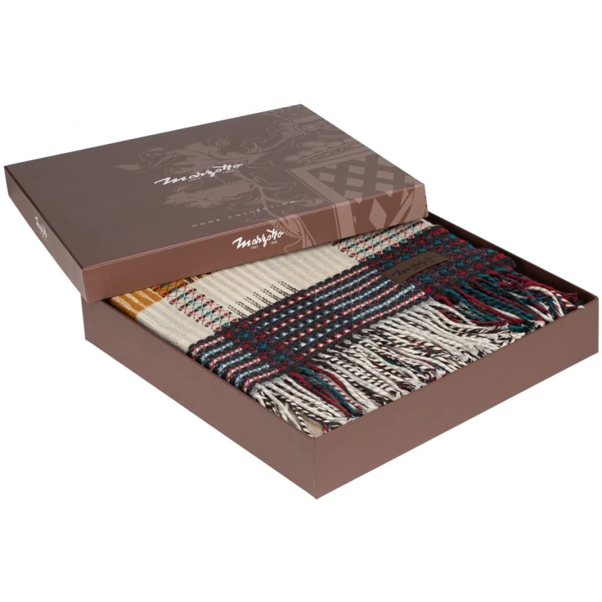 Плед Rossi Paint, молочно-коричневый фото 7