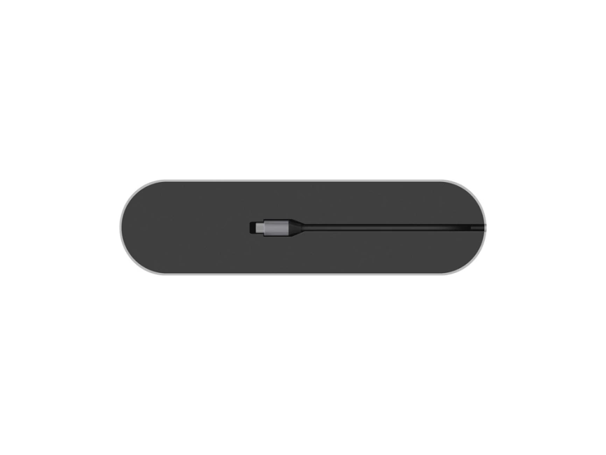 Хаб USB Type-C 3.0 для ноутбуков Falcon, черный фото 3