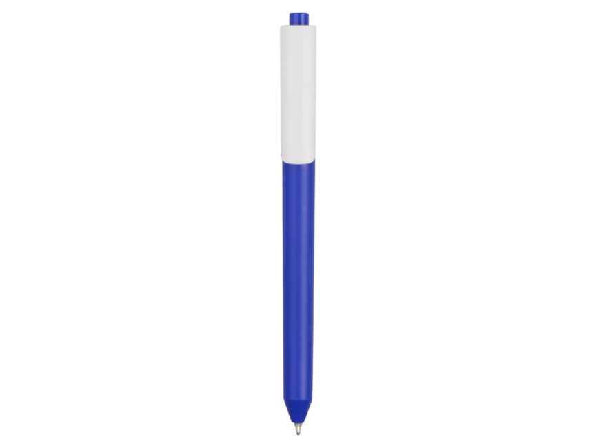 Ручка шариковая Pigra модель P03 PMM, синий/белый фото 2