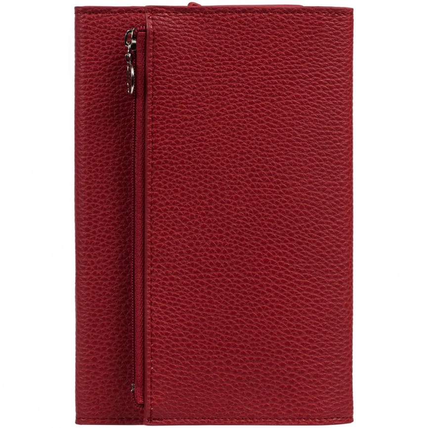 Ежедневник Zipco Flap, недатированный, красный фото 2