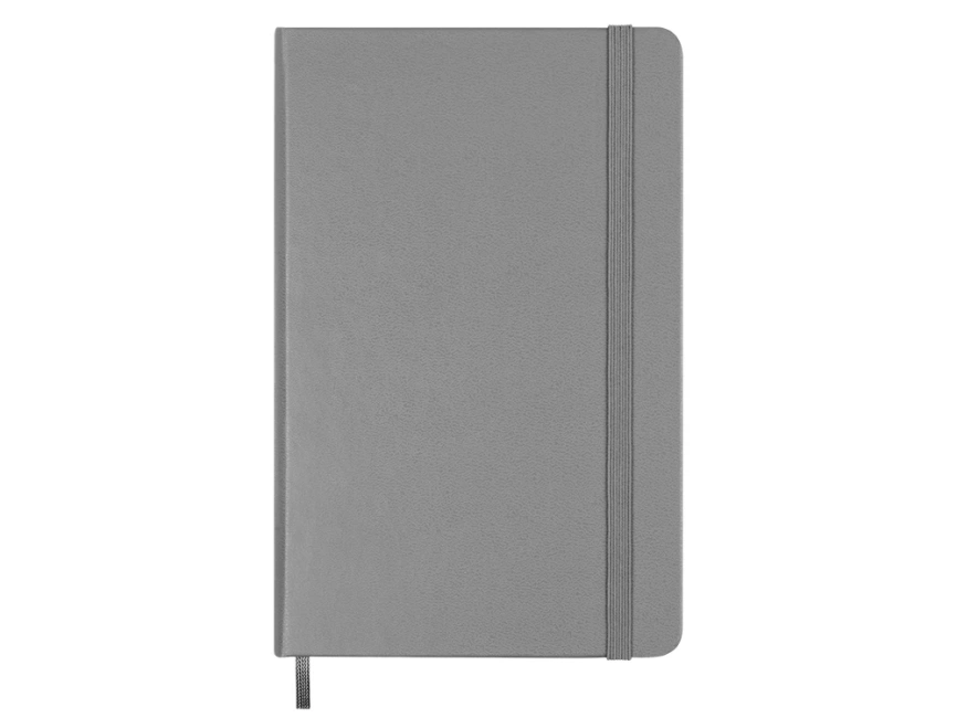 Записная книжка Moleskine Classic (в линейку) в твердой обложке, Medium (11,5x18 см), серый фото 4