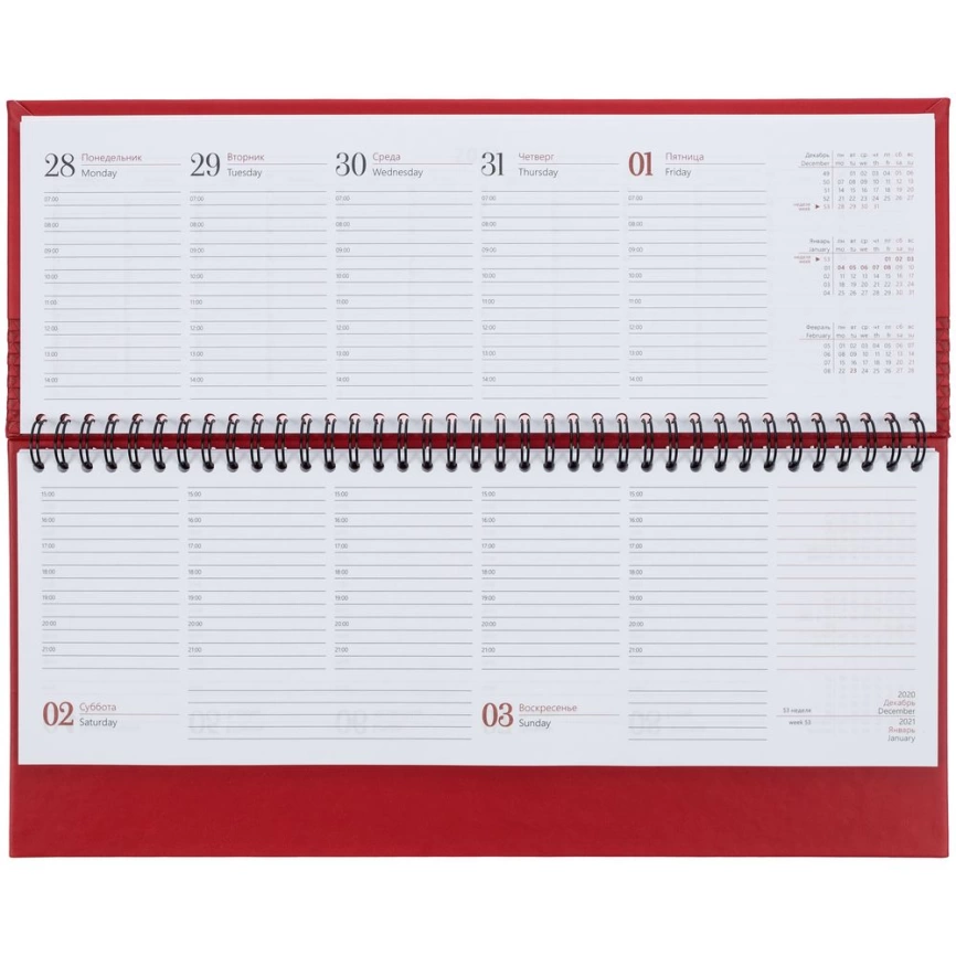 Планинг Brand, датированный, красный фото 6