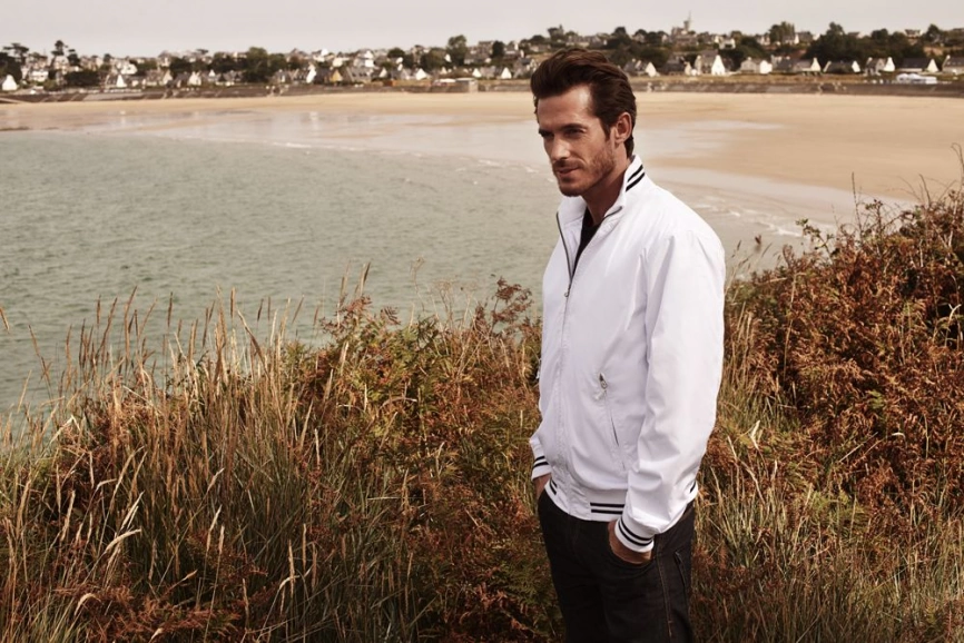 Ветровка унисекс Garland, голубая, размер S фото 8