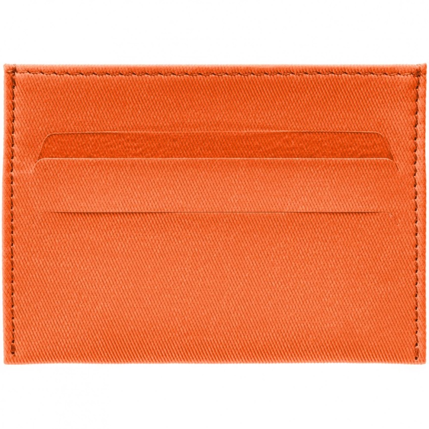 Чехол для карточек Twill, оранжевый фото 1