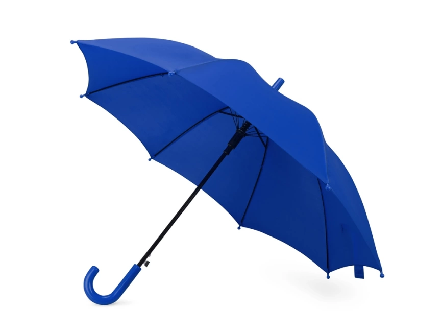 Зонт-трость Edison, полуавтомат, детский, синий фото 1