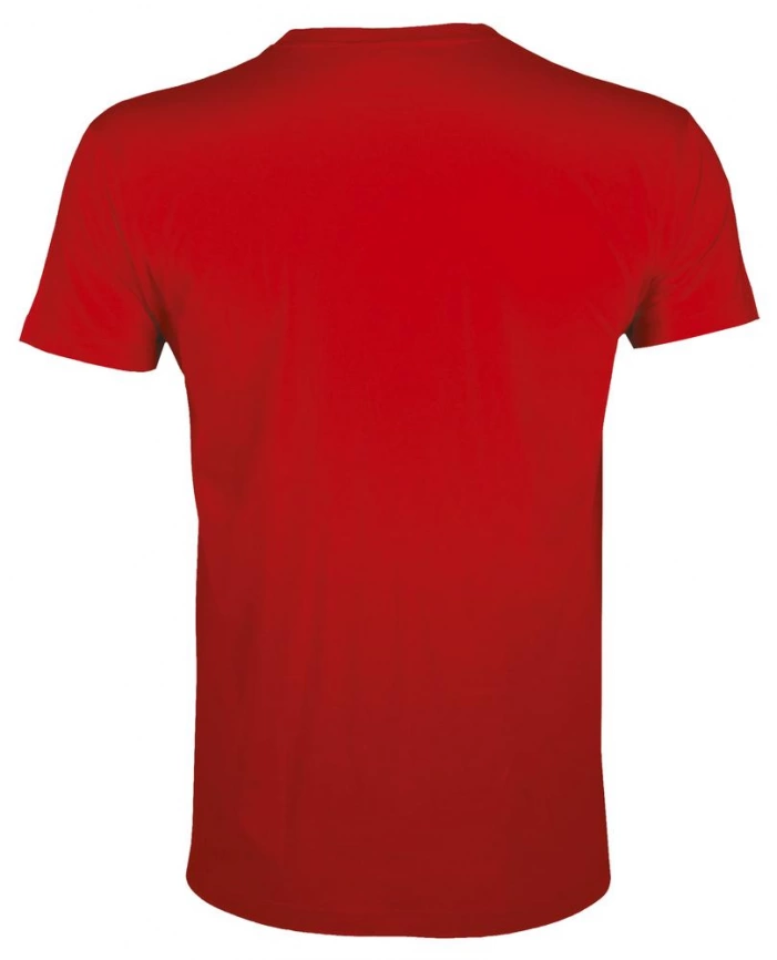 Футболка мужская приталенная Regent Fit 150, красная, размер S фото 2