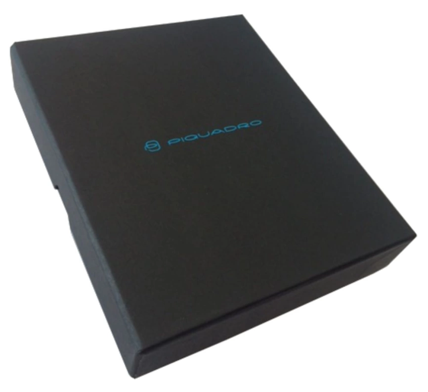 Портмоне Piquadro Blue Square, черное фото 3