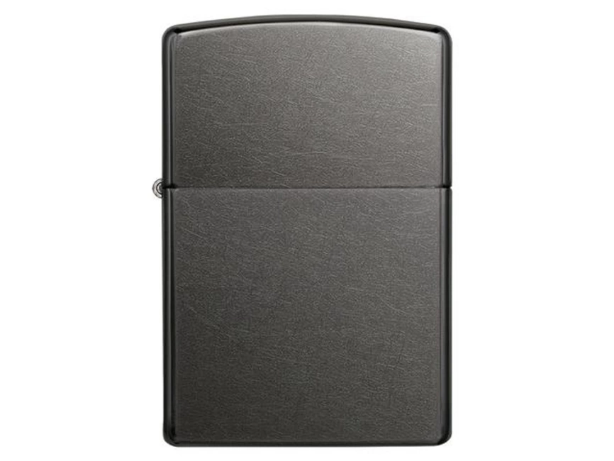 Зажигалка ZIPPO Classic с покрытием Gray Dusk , латунь/сталь, серая, матовая, 38x13x57 мм фото 2