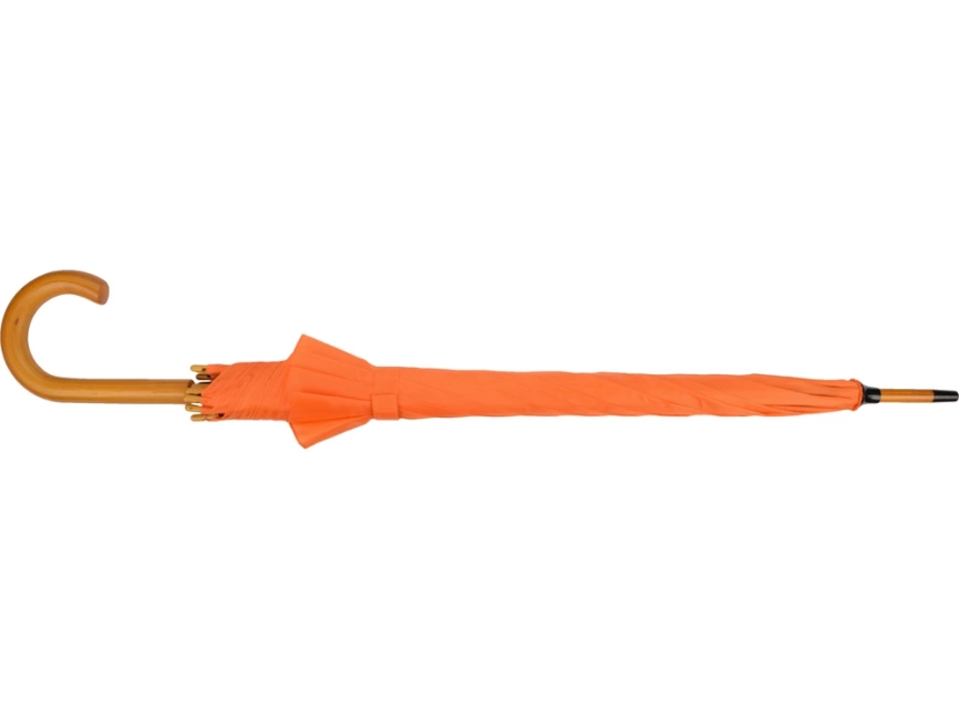 Зонт-трость Радуга, оранжевый фото 4