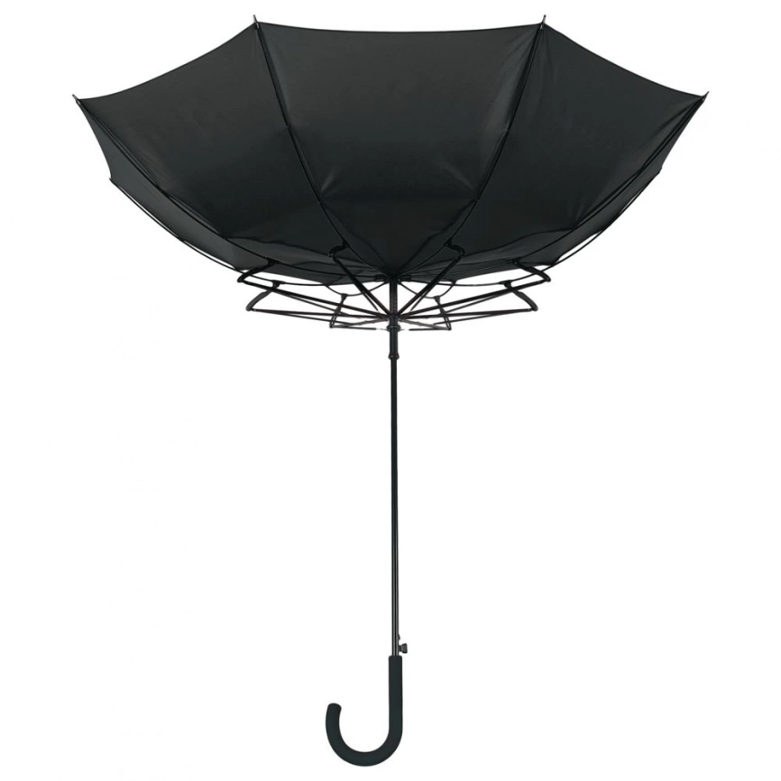 Зонт-трость Unit Wind, черный фото 1