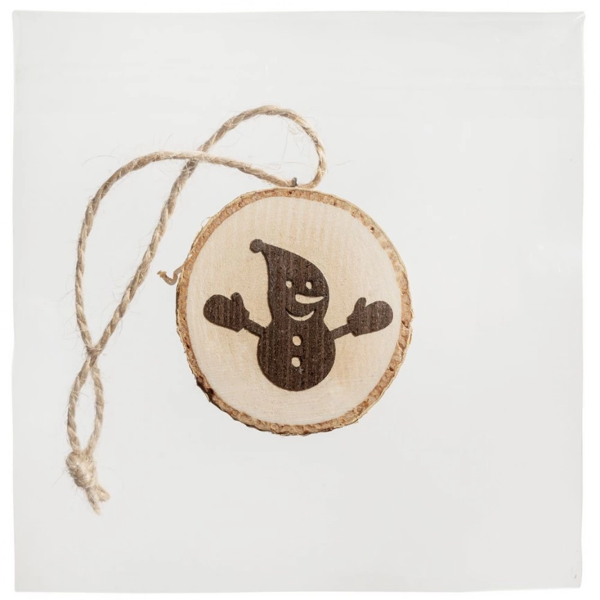 Подвеска Logger, со снеговиком фото 7