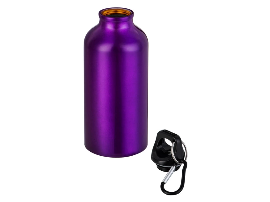 Бутылка Hip S с карабином 400мл, пурпурный фото 2