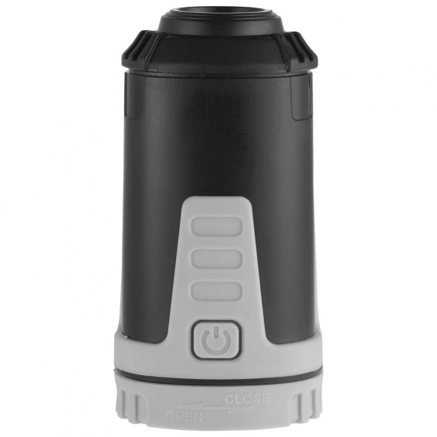 Кемпинговый фонарь Fyrtorn, серый с черным фото 1