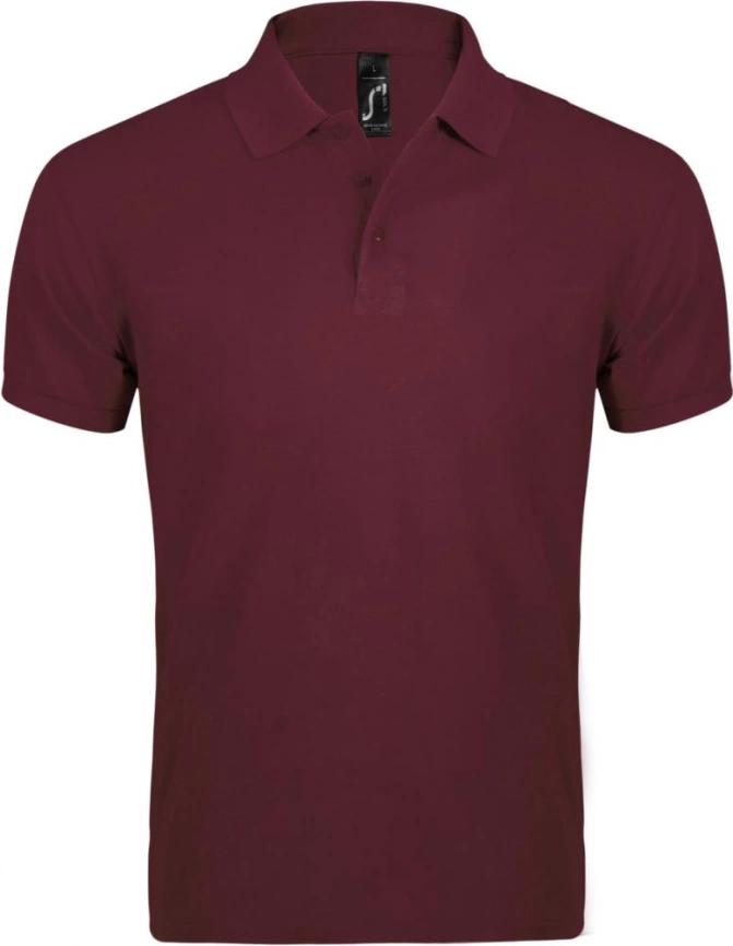 Рубашка поло мужская Prime Men 200 бордовая, размер 4XL фото 1