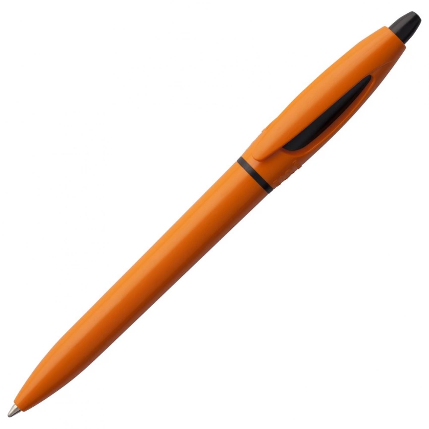 Ручка шариковая S! (Си), оранжевая фото 3