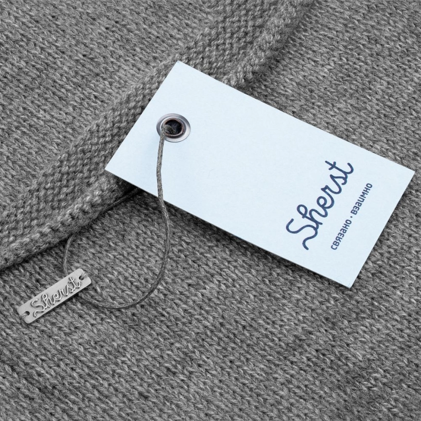 Кардиган женский Free Flow, серый меланж, размер M фото 6