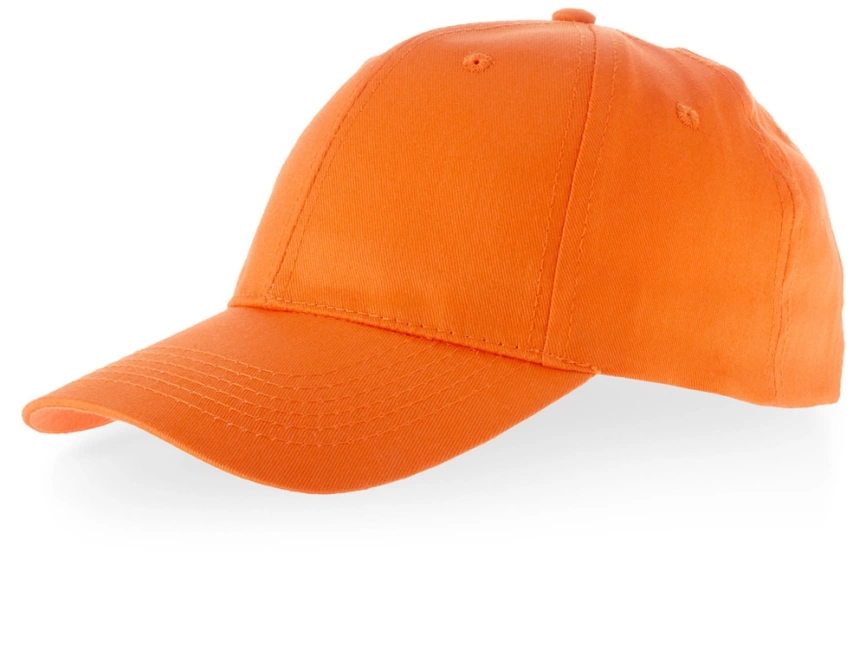 Бейсболка Watson, 6 панелей, оранжевый фото 1