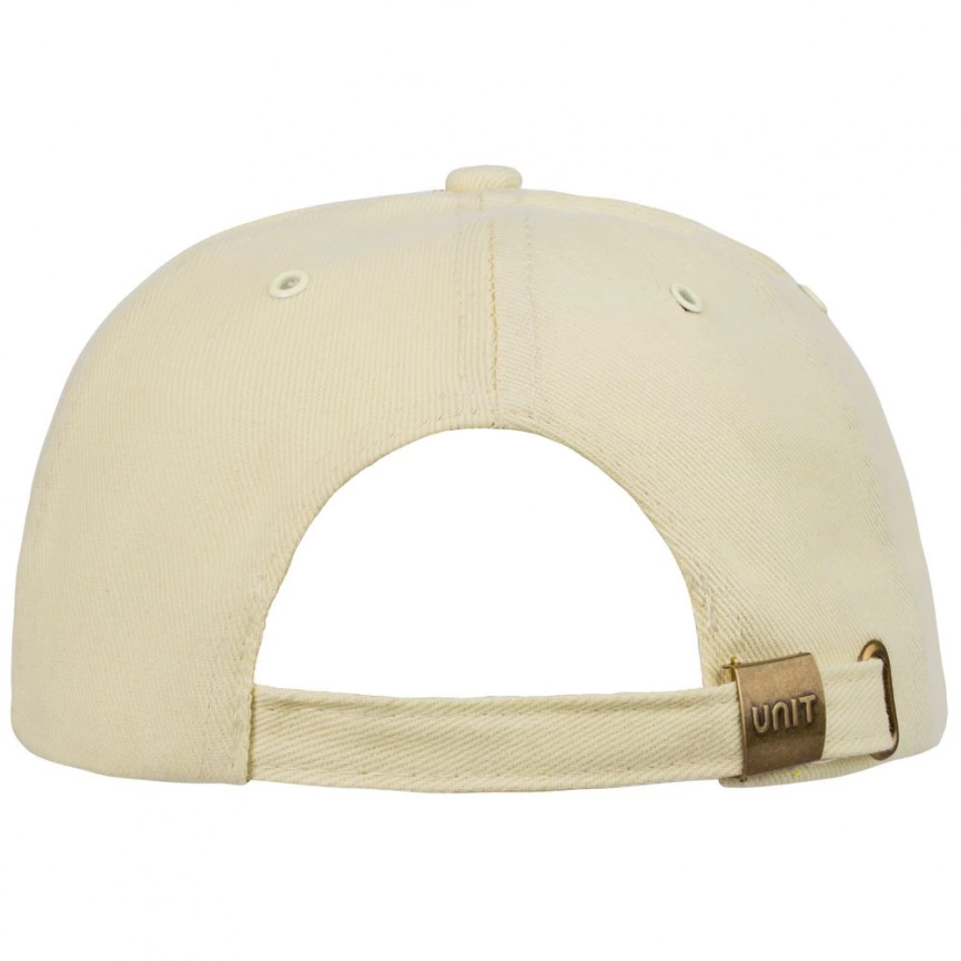 Бейсболка Unit Standard, бежевая фото 12