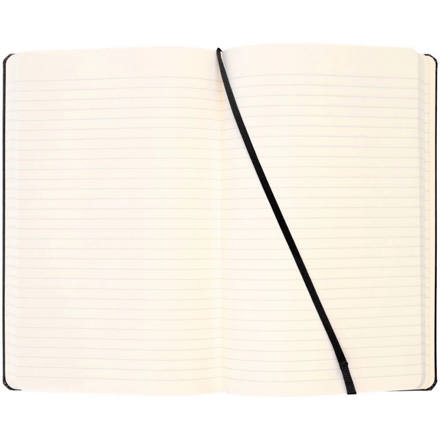 Записная книжка Moleskine Classic Soft Large, в линейку, черная фото 7