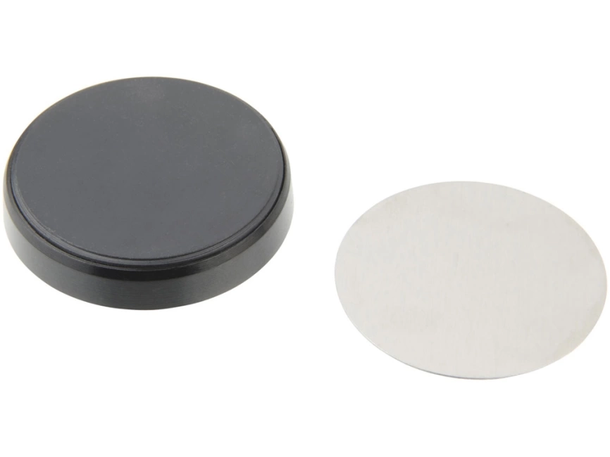 Магнит для телефона с клейкой подложкой, черный фото 2