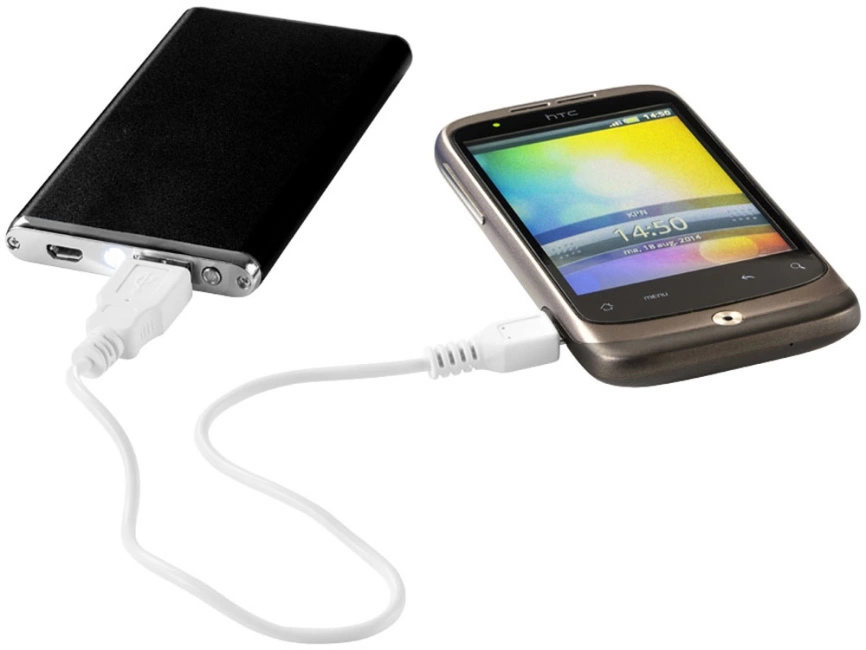 Портативное зарядное устройство Taylor 2200 мА/ч, черный фото 3