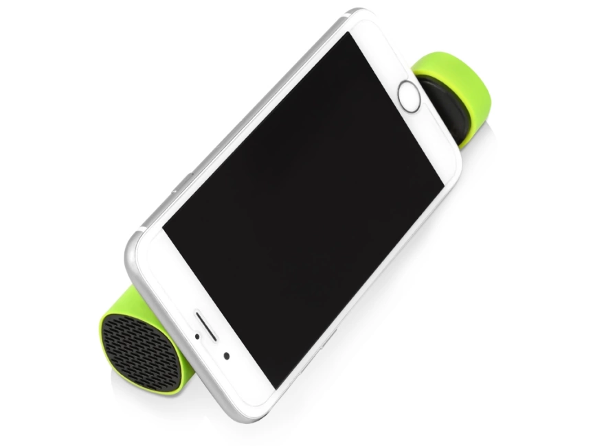 Портативное зарядное устройство Мьюзик, 5200 mAh, зеленое яблоко фото 4