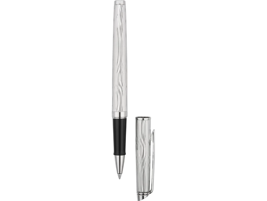 Ручка-роллер Waterman модель Hemisphere Deluxe Metal CT в футляре фото 4