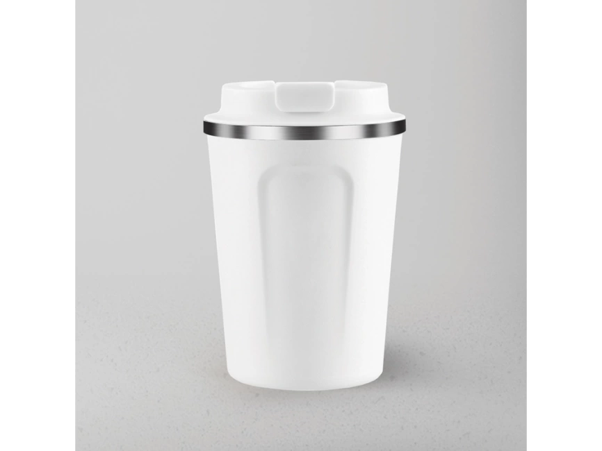 Термокружка CAFÉ COMPACT, 380 мл, белый фото 2