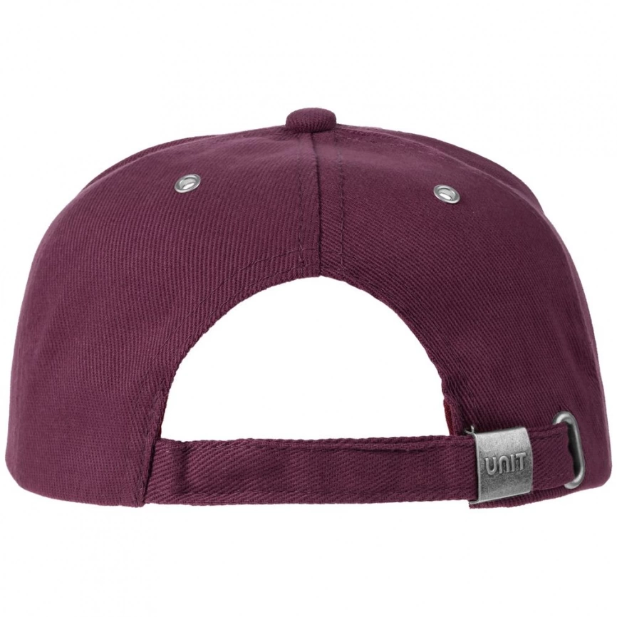 Бейсболка Unit Standard, бордо фото 8