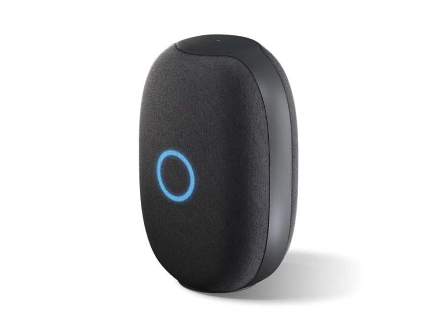 Умная колонка VK Капсула с голосовым помощником Марусей, черный фото 1