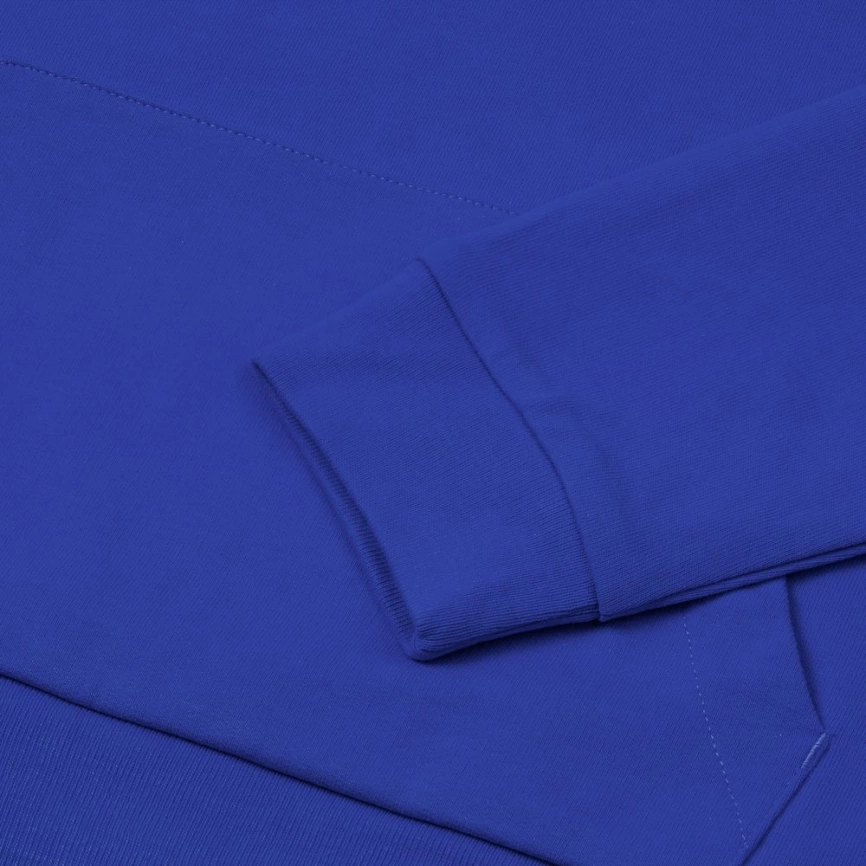 Толстовка с капюшоном на молнии Unit Siverga ярко-синяя, размер S фото 10