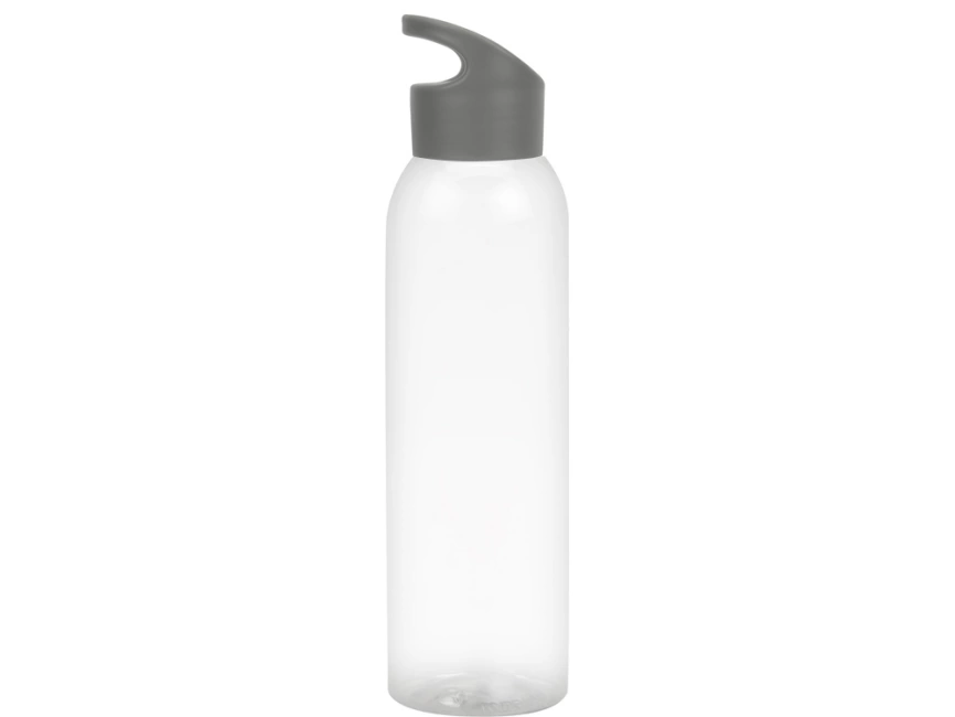 Бутылка для воды Plain 2 630 мл, прозрачный/серый фото 2