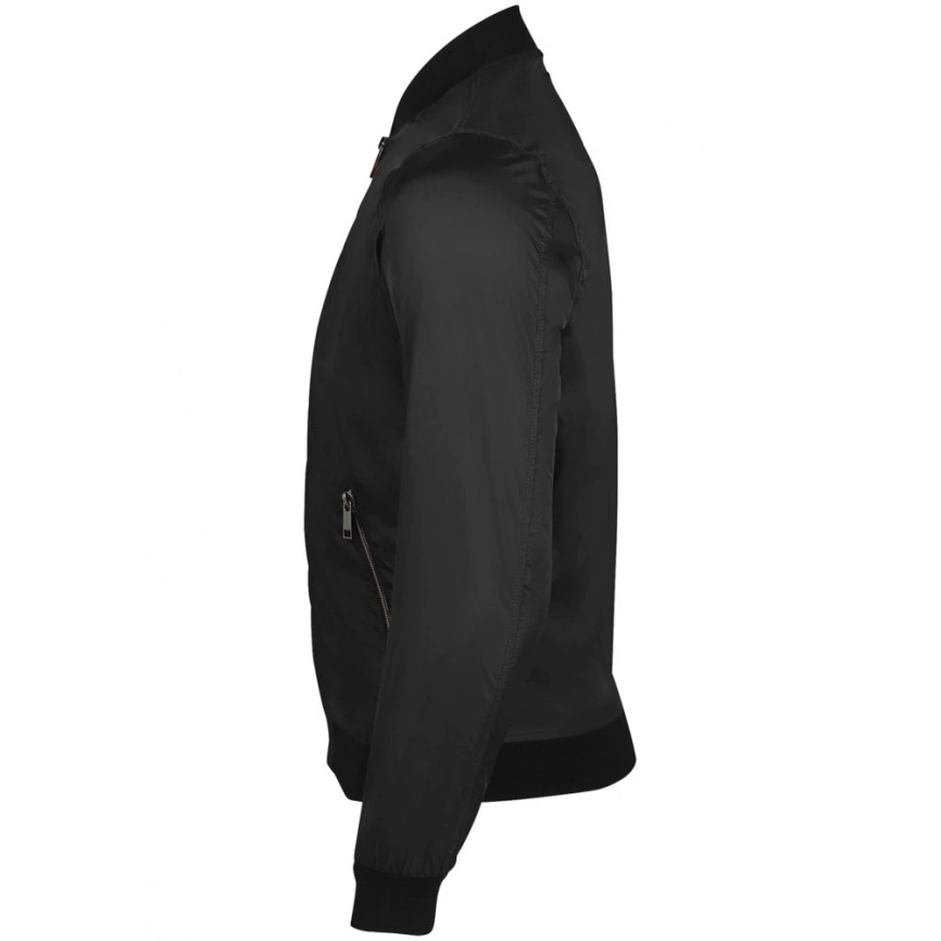 Куртка унисекс Roscoe черная, размер XS фото 3