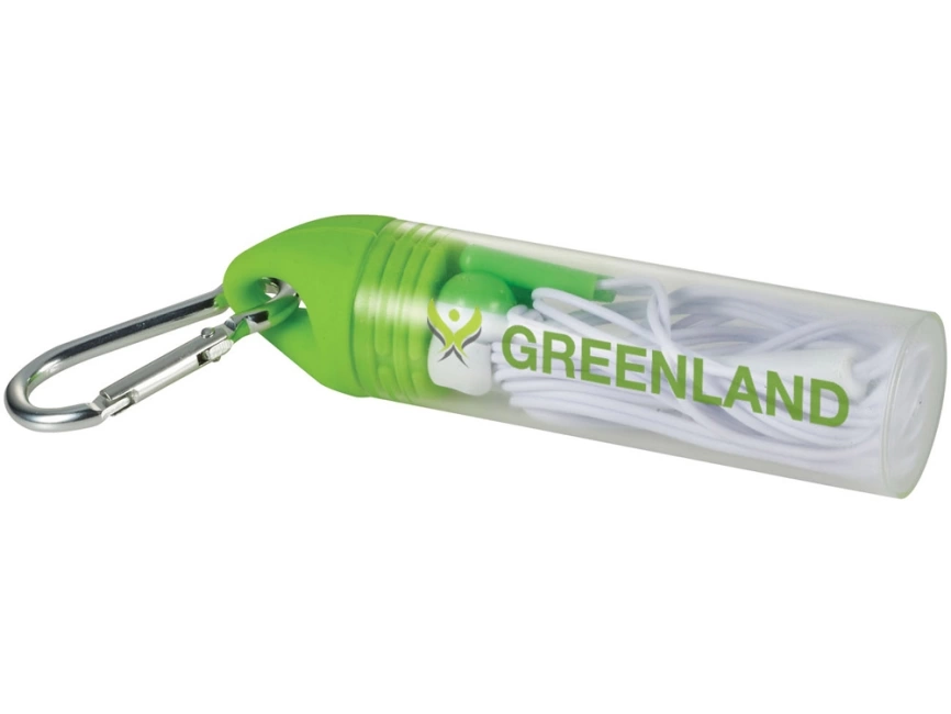 Наушники Earbuds, лайм фото 4