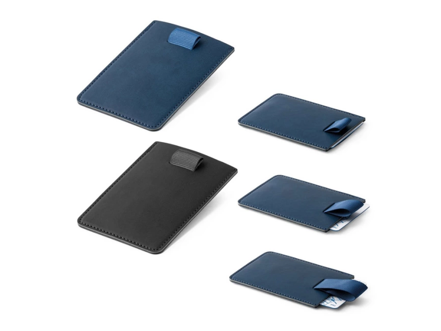 POPPY. Визитница с защитой RFID, Черный фото 2