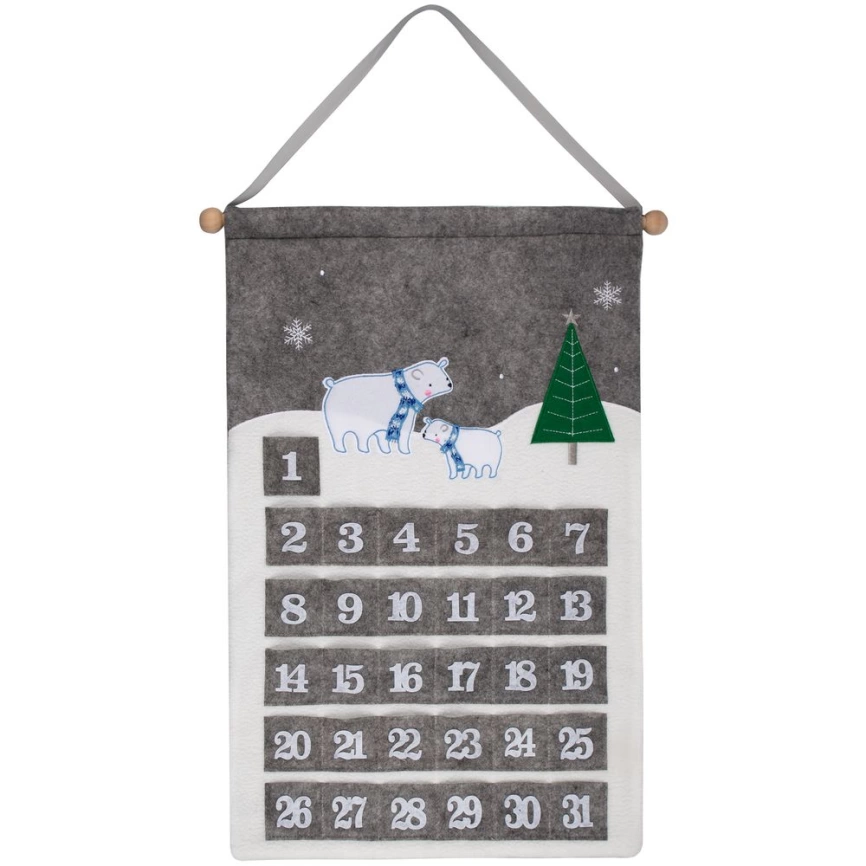 Адвент-календарь Noel, с медведями фото 1