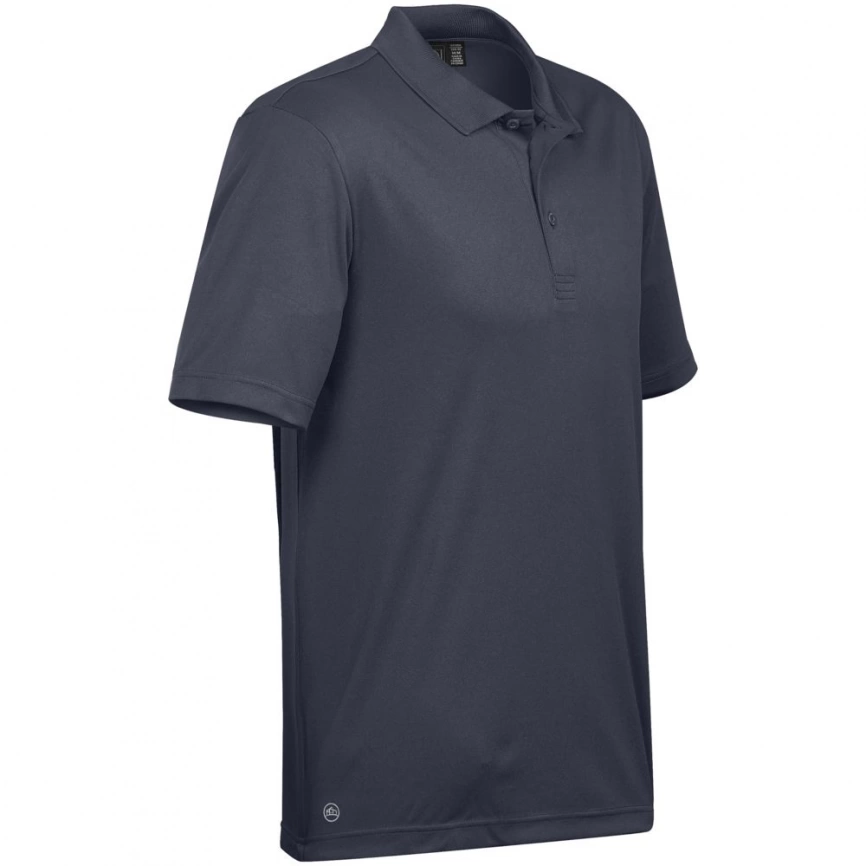 Рубашка поло мужская Eclipse H2X-Dry темно-синяя, размер S фото 2