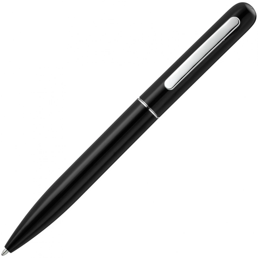 Ручка шариковая Scribo, черная фото 3